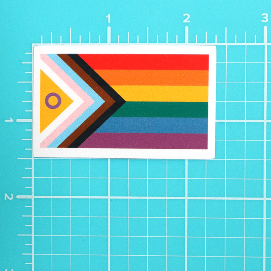 MODERN PRIDE FLAG STICKER