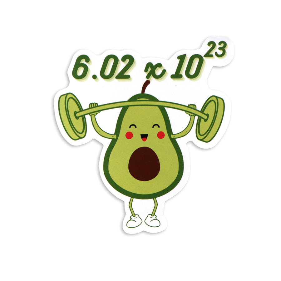 Avo-cow-do Sticker