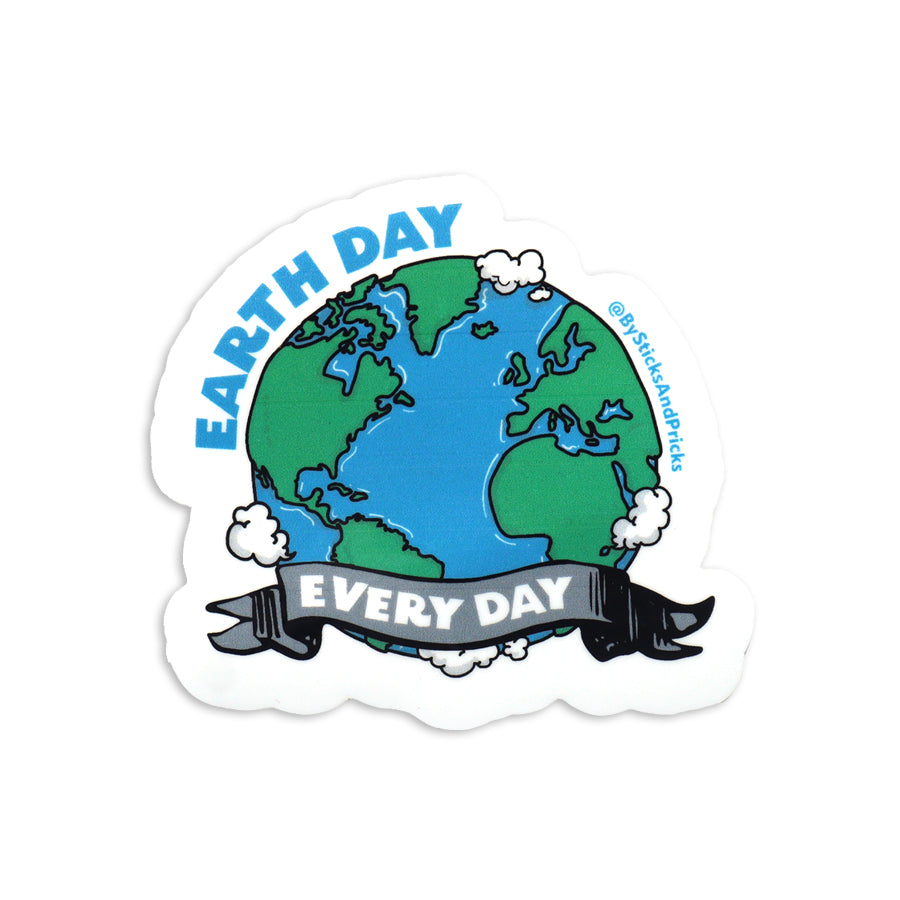 EARTH DAY EVERY DAY STICKER