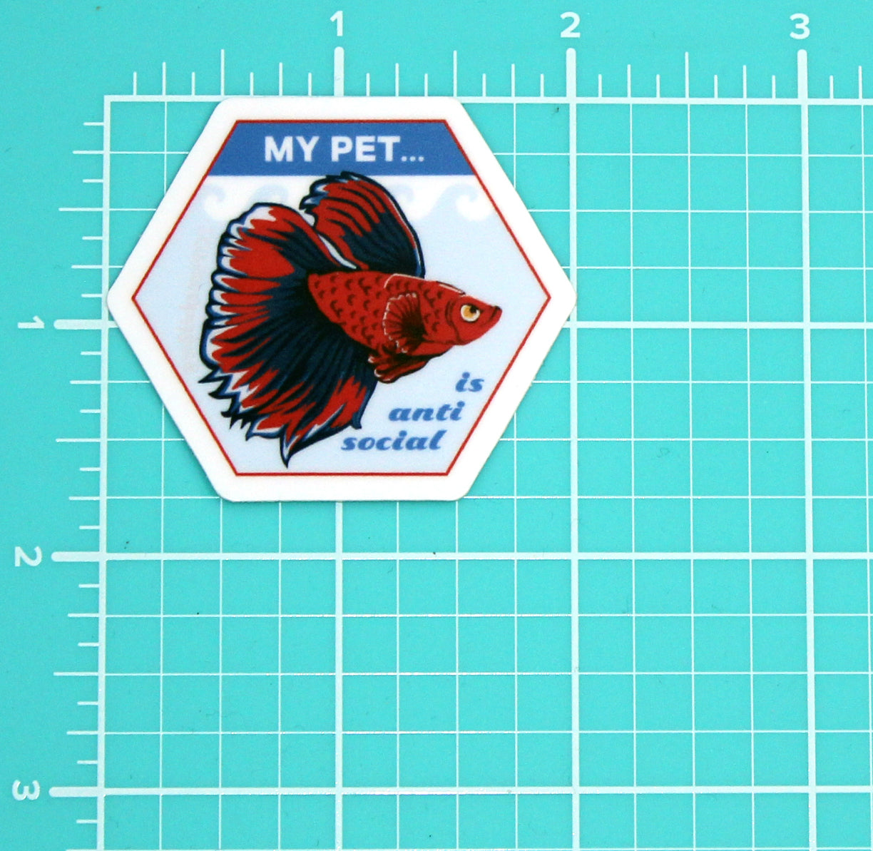 BETTA FISH - ALTERNATIVE PET SERIES STICKER