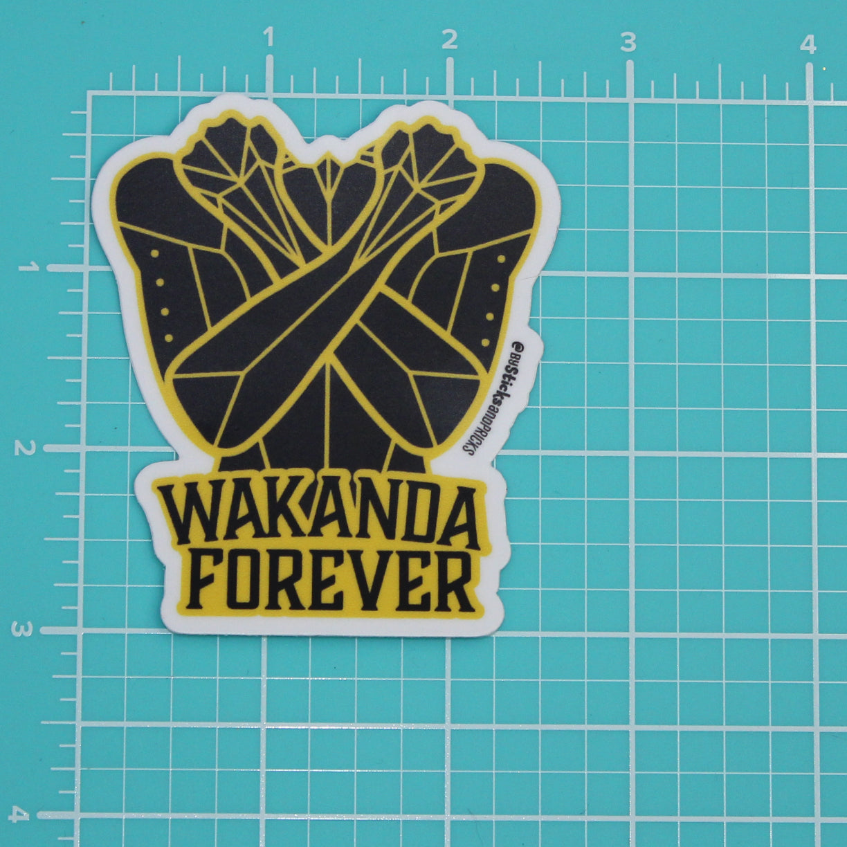 WAKANDA FOREVER STICKER