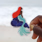 LITTLE MERMAID - DARK SKIN TONE STICKER