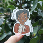 WOMEN IN SCIENCE GLADYS WEST - MATHEMATICIAN, GPS STICKER