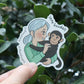 WOMEN IN SCIENCE JANE GOODALL - ANTHROPOLOGIST, PRIMATOLOGIST STICKER