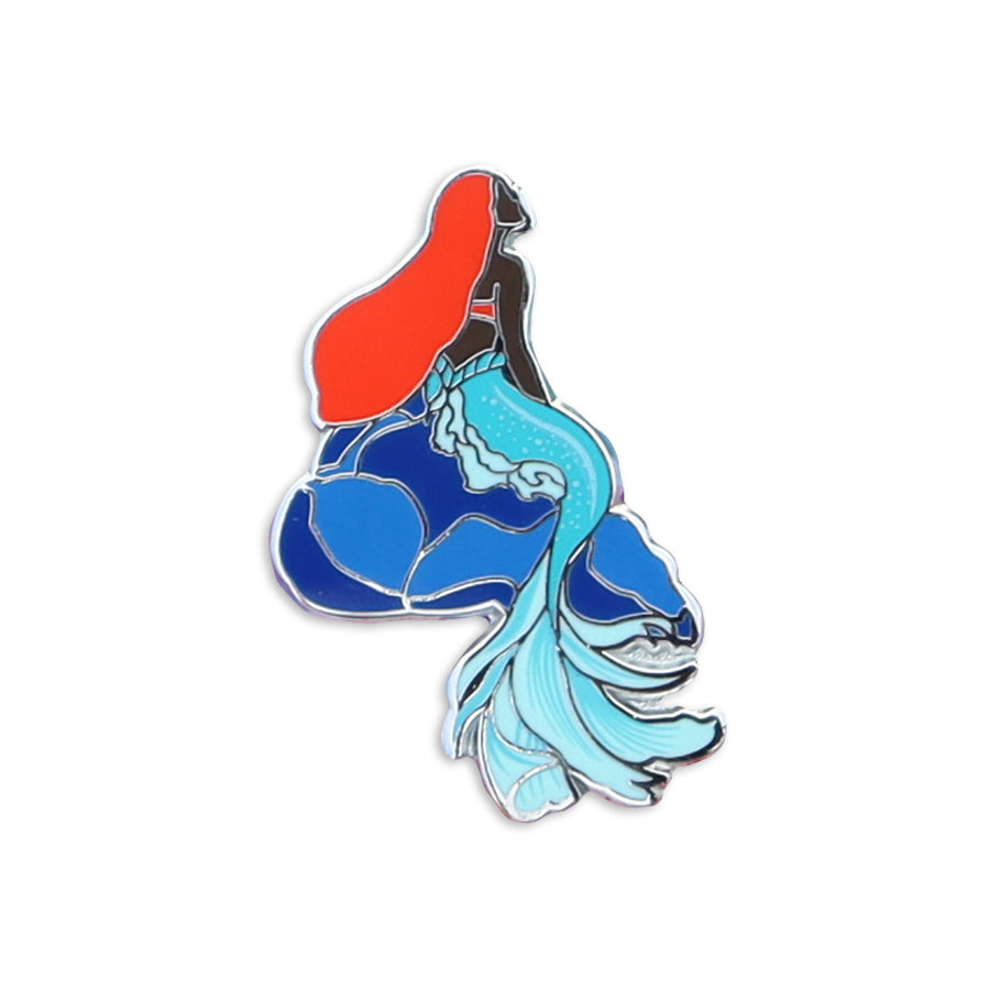 LITTLE MERMAID - DARK SKIN TONE PIN