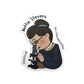 WOMEN IN SCIENCE NETTIE STEVENS - GENETICIST, SEX CHROMOSOMES STICKER
