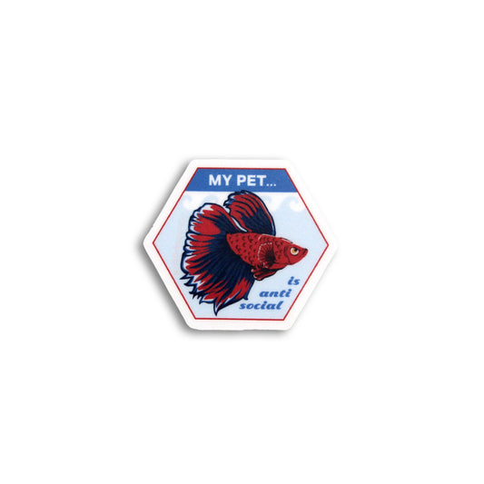 BETTA FISH - ALTERNATIVE PET SERIES STICKER