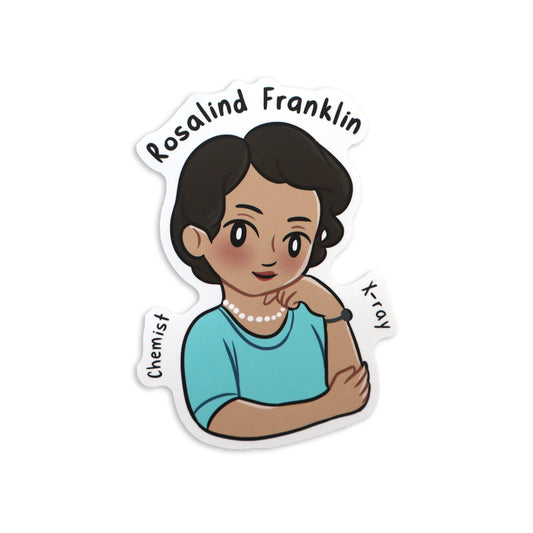 WOMEN IN SCIENCE ROSALIND FRANKLIN - CHEMIST, X-RAY STICKER