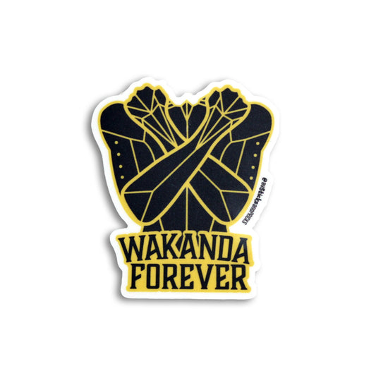 WAKANDA FOREVER STICKER